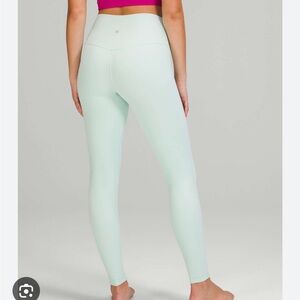 Lululemon Align High-Rise Pant 28” - Delicate Mint